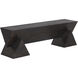 Gregor Dark Brown Bench